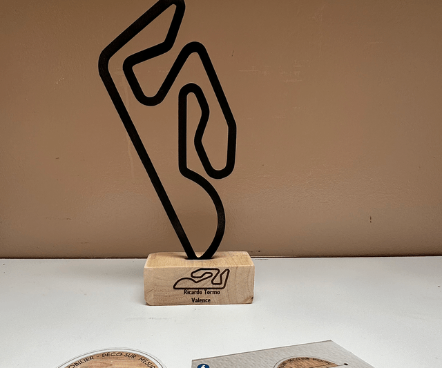 Trophée circuit décoration Moto Gp/F1