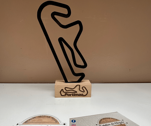Trophée circuit décoration Moto Gp/F1