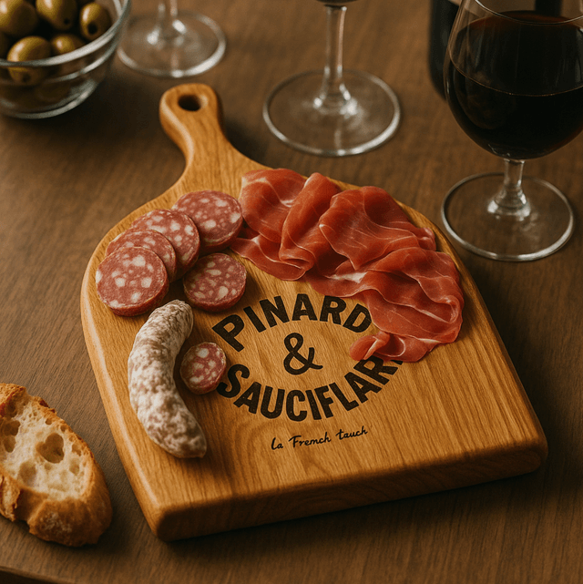 Planche en chêne personnalisable t2 (25/30cm) 